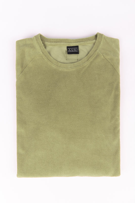 FELPA GIROCOLLO GREEN