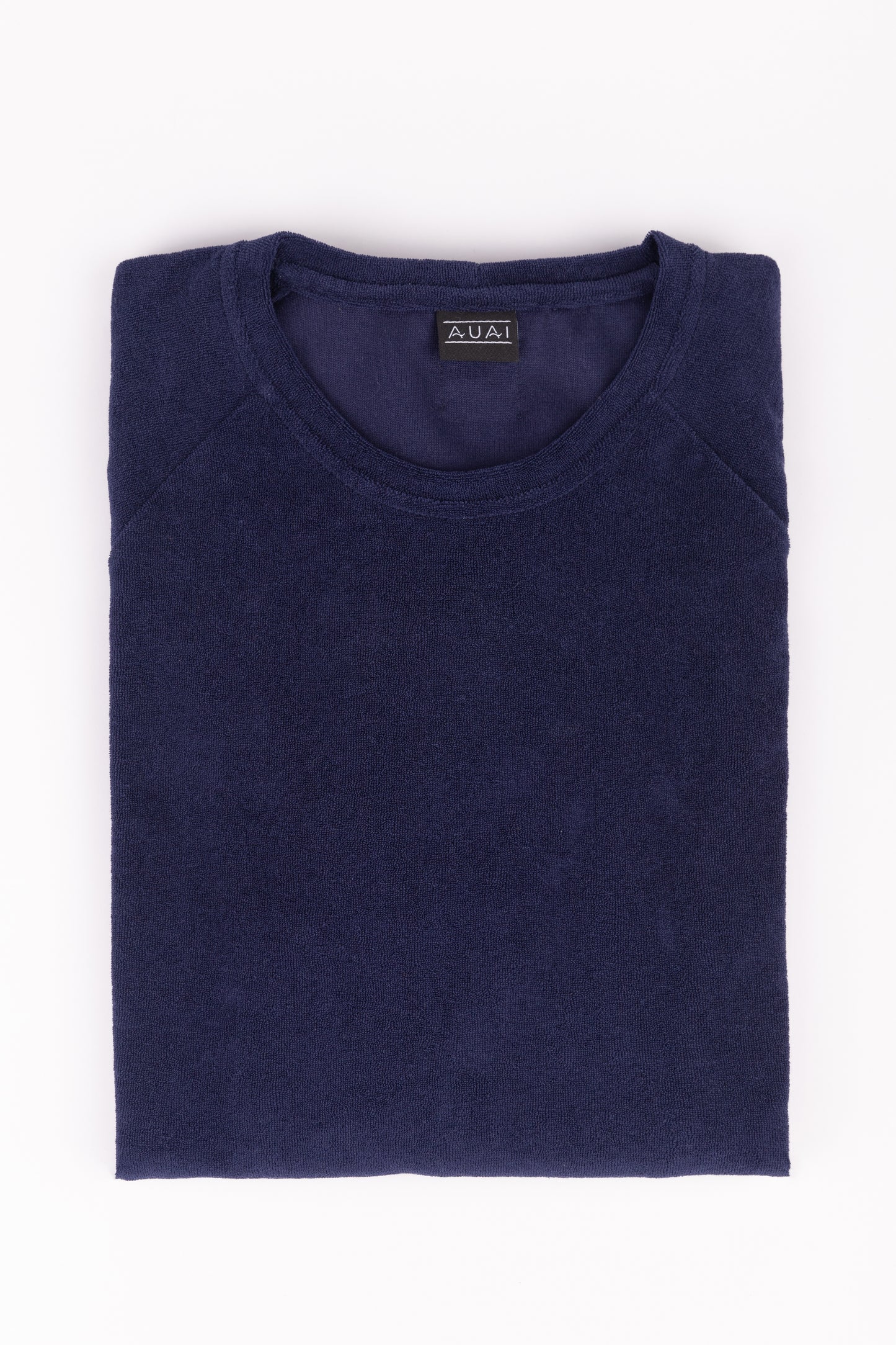 FELPA GIROCOLLO BLU