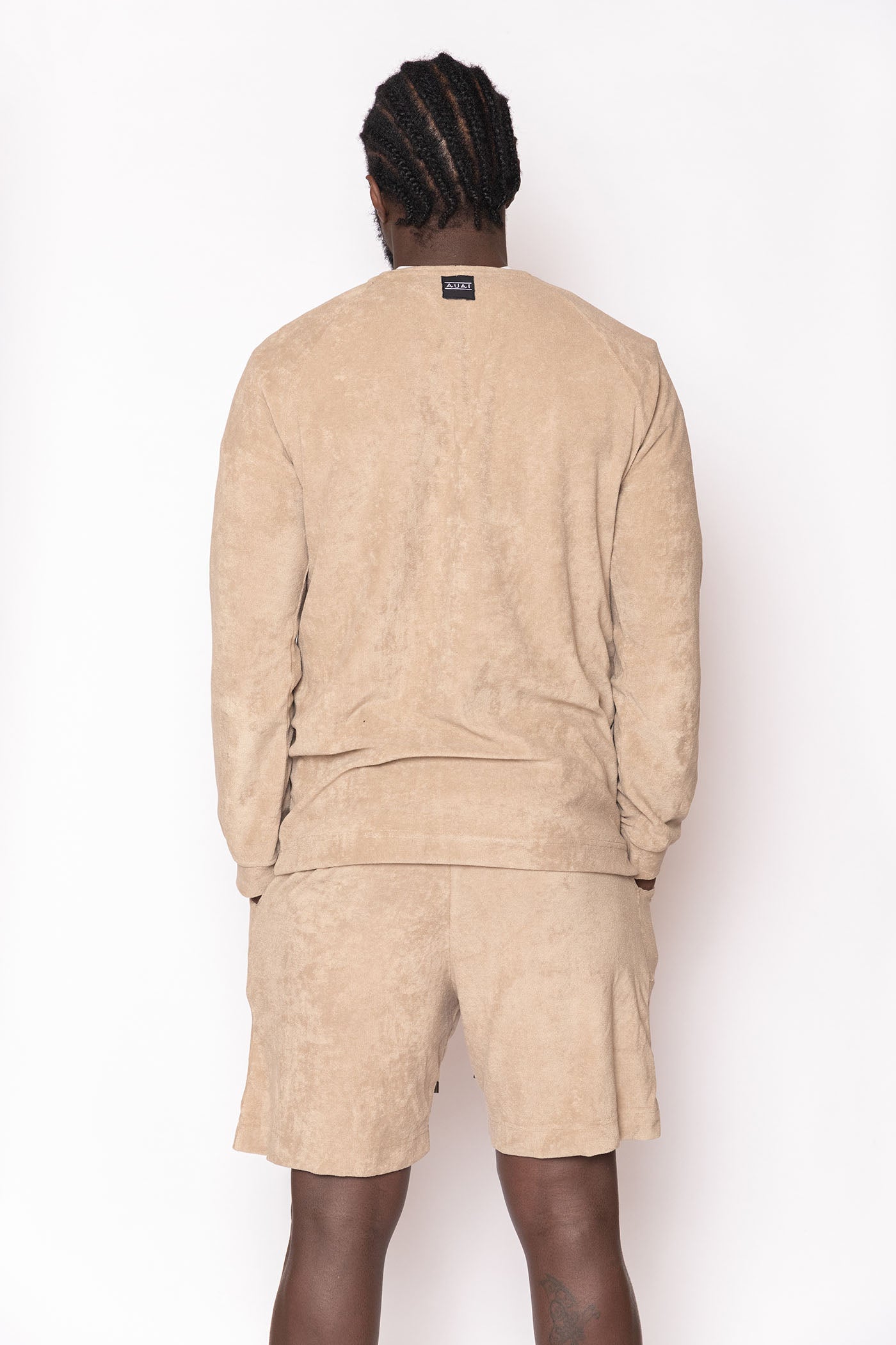 FELPA GIROCOLLO BEIGE